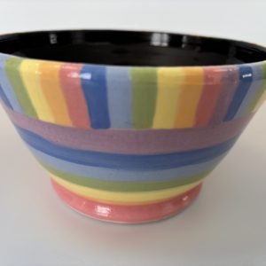 Tazón de fideos arcoiris
